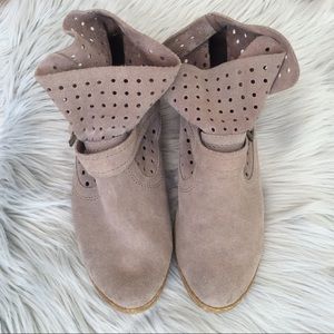 Suede Ankle Booties